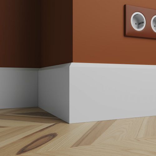 Плинтус Ultrawood арт. Base 0023 i (2000 x 120 x 12 мм.)