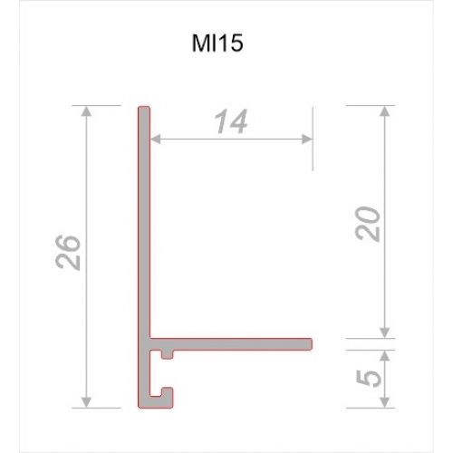 Микроплинтус ML15A