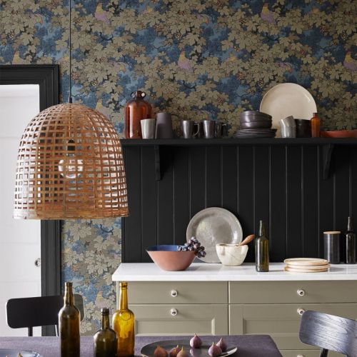 Обои Little Greene 0247VIBLEUZ Vine BLEU