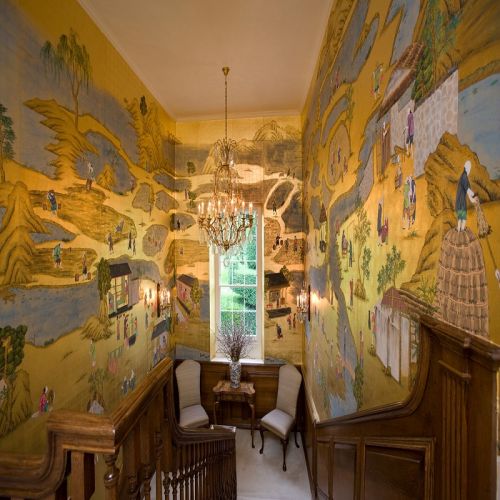  Английские обои De Gournay, коллекция Chinoiserie, артикул Coutts/C-019