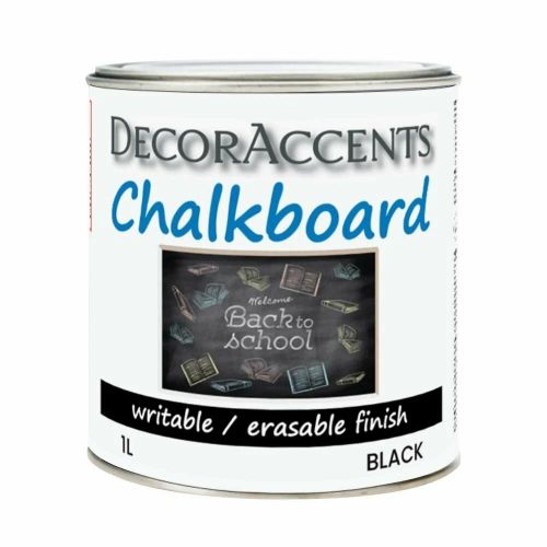 КРАСКА С ЭФФЕКТОМ ГРИФЕЛЬНОЙ ДОСКИ Chalkboard Black / Черный
