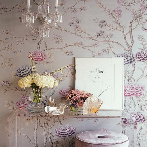 Английские обои De Gournay, коллекция Chinoiserie, артикул Chelsea/C-041