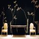 Английские обои De Gournay, коллекция Japanese & Korean, артикул Bamboo/K-04