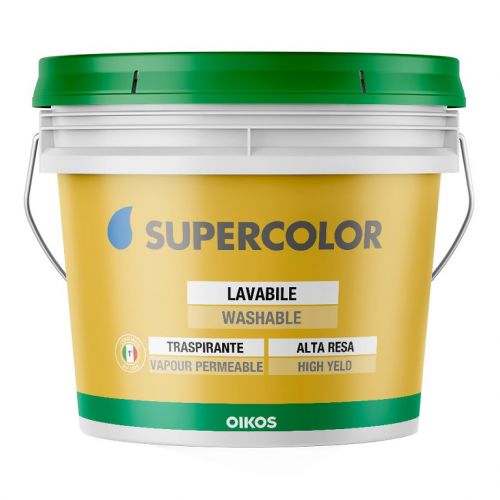 Краска Oikos Supercolor матовая для внутренних работ