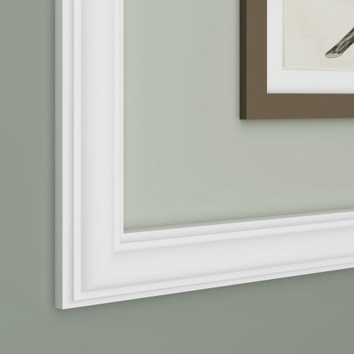 Молдинг белый Ultrawood арт. U 0003 p (2000 х 25 х 12)