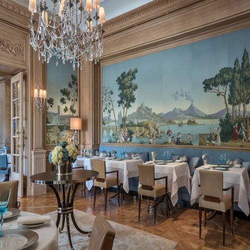  Английские обои De Gournay, коллекция Papiers Peints Panoramiques, артикул Views of Italy/E-08