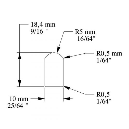 Молдинг ORAC PX209F RIBBON