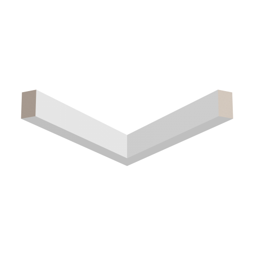 Молдинг белый Ultrawood арт. E2E 3020 p (2000 х 30 х 20 мм)