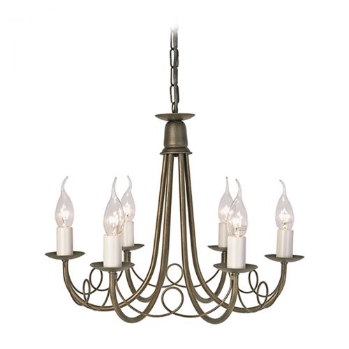 Люстра Elstead Interior, Арт. MN6-BLK-GOLD
