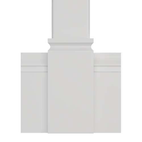 Декор. эл-т нижний Ultrawood арт. D 1075 (75x155x18)