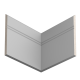 Плинтус Ultrawood арт. Base 5381 i (2000 x 150 x 10 мм.)
