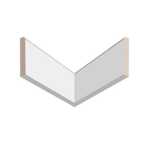 Плинтус Ultrawood арт. Base 8012 i (2000 x 80 x 12 мм.)