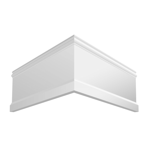 Плинтус Ultrawood арт. Base 5801 i (2000 x 180 x 18 мм.)