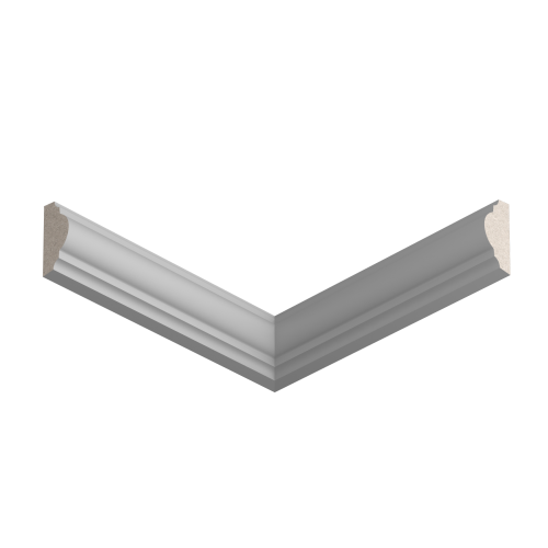 Молдинг Ultrawood арт. U 0003 W (2440 х 25 х 12)