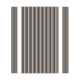 Стеновая панель Ultrawood NEXT арт. WPC 001 DGR st (2900 х 106 х 9,3 мм)