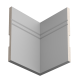 Плинтус Ultrawood арт. Base 5902 (2440 x 230 x 15 мм.)