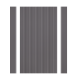 Стеновая панель Ultrawood NEXT арт. WPC 002 GR (2900 х 118 х 11 мм)