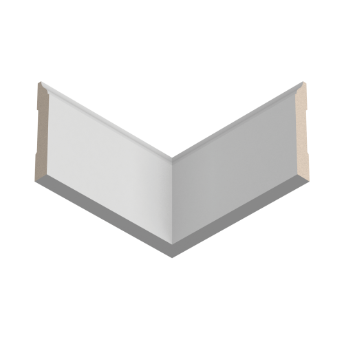 Плинтус Ultrawood арт. Base 0001 i (2000 x 83 x 12 мм.)