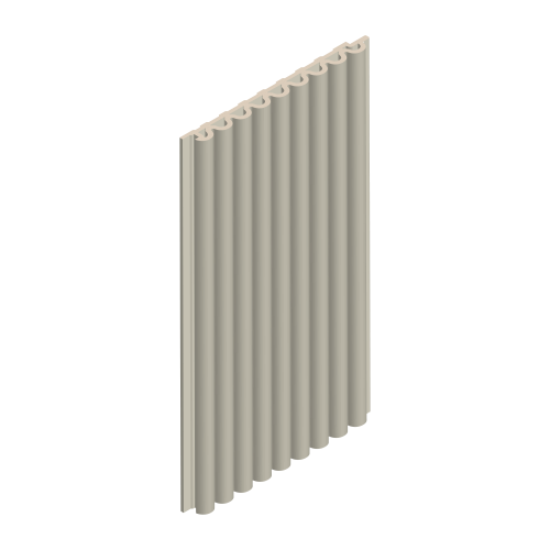 Стеновая панель Ultrawood NEXT арт. WPC 001 BG st (2900 х 106 х 9,3 мм)