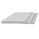Плинтус Ultrawood арт. Base 0005 i (2000 x 219 x 15 мм.)