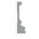 Наличник Ultrawood арт. N 8185 i (2000 х 89 х 25)