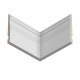 Плинтус Ultrawood арт. Base 0004 (2440 x 185 x 18 мм.)