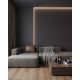 Стеновая панель Ultrawood NEXT арт. WPC 002 WH (2900 х 118 х 11 мм)