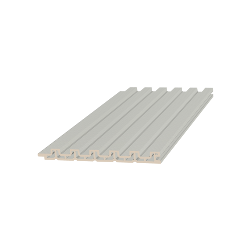 Стеновая панель Ultrawood NEXT арт. WPC 002 WH (2900 х 118 х 11 мм)