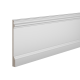 Плинтус белый Ultrawood арт. Base 5800 p (2000 x 230 x 20 мм.)