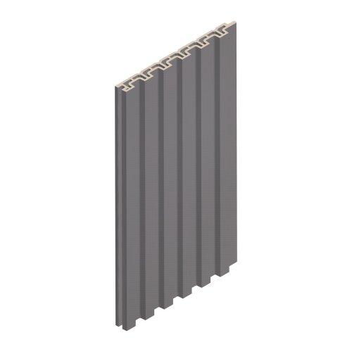 Стеновая панель Ultrawood NEXT арт. WPC 002 GR (2900 х 118 х 11 мм)