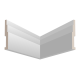 Плинтус Ultrawood арт. Base 1216 i (2000 х 120 х 16 мм)