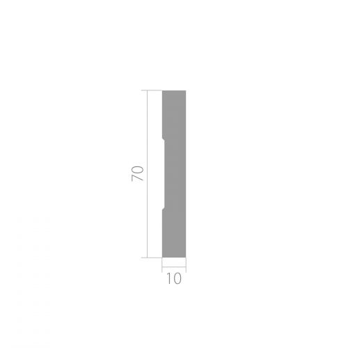 Профиль Ultrawood арт. BO 7010 i (2440 х 70 х 10 мм.)