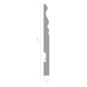 Плинтус Ultrawood арт. Base 5074 i (2000 x 184 x 15 мм.)