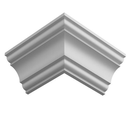 Карниз Ultrawood арт. CR 0018 (2440 х 76 х 76)