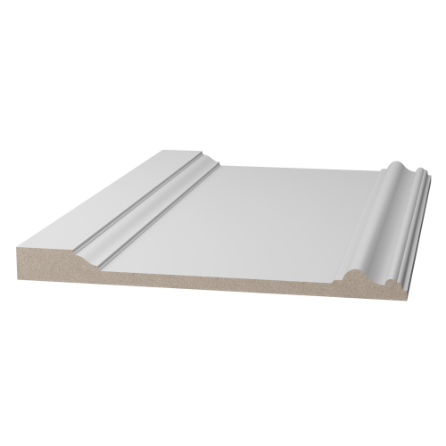 Плинтус белый Ultrawood арт. Base 5800 p (2000 x 230 x 20 мм.)