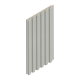 Стеновая панель Ultrawood NEXT арт. WPC 002 WH (2900 х 118 х 11 мм)