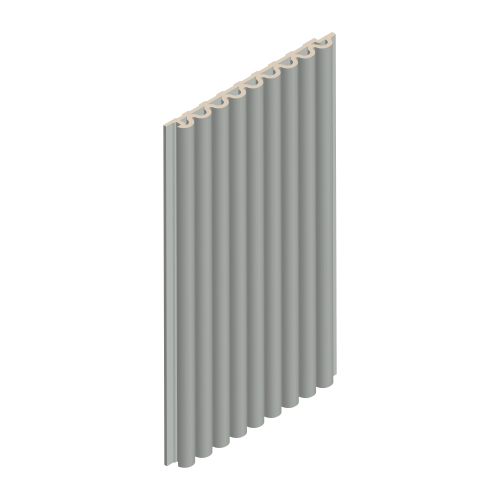 Стеновая панель Ultrawood NEXT арт. WPC 001 LGR st (2900 х 106 х 9,3 мм)