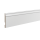 Плинтус белый Ultrawood арт. Base 5763 p (2000 x 133 x 15 мм.)