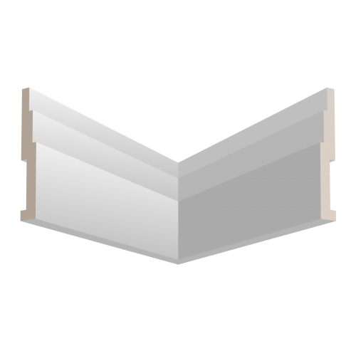Плинтус Ultrawood арт. Base 1216 i (2000 х 120 х 16 мм)