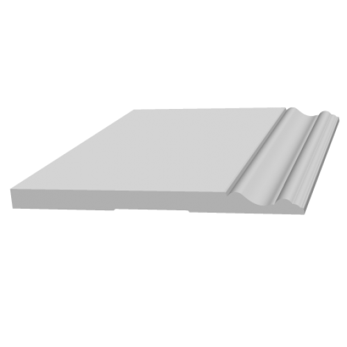 Плинтус Ultrawood арт. Base 0005 i (2000 x 219 x 15 мм.)