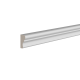 Молдинг белый Ultrawood арт. U 0020 p (2000 х 20 х 10)